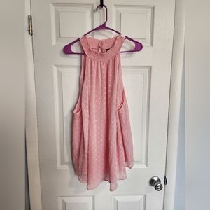 Torrid Mock halter top 4x Pink sheet